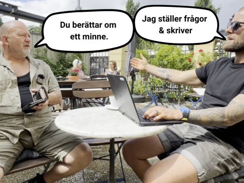 Hör hur din berättelse, kunskap och erfarenhet låter skriven av mig (Pengarna-tillbaka-garanti)