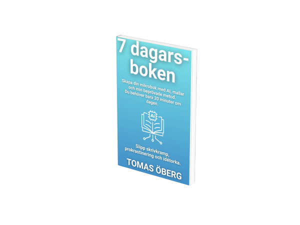 Skapa din Mikrobok på 7 dagar — med AI, mallar och min metod.